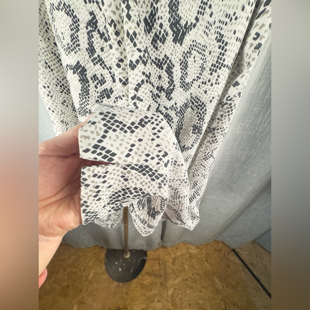 J. Crew Jamie Snake Skin Print Pull On Ankle Pants NWT size 8 - Picture 5 of 12